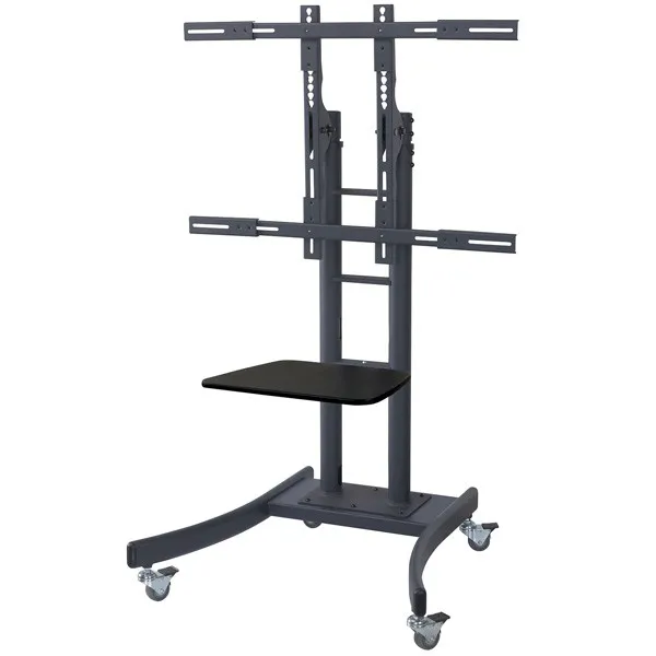 Staffa Pavimento Per Tv 37-100 Load 125Kg 800X600 Piano E Ruote