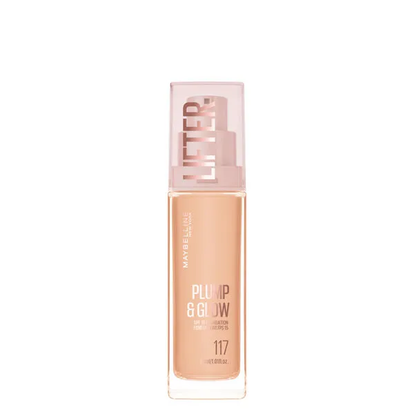 Maybelline Lifter Plump & Glow Fondotinta 117