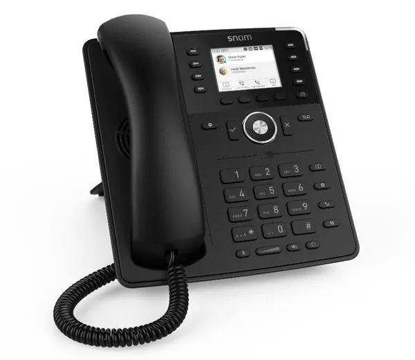 Snom 00004389 - Telefono D735 W/O PS Black 00004389