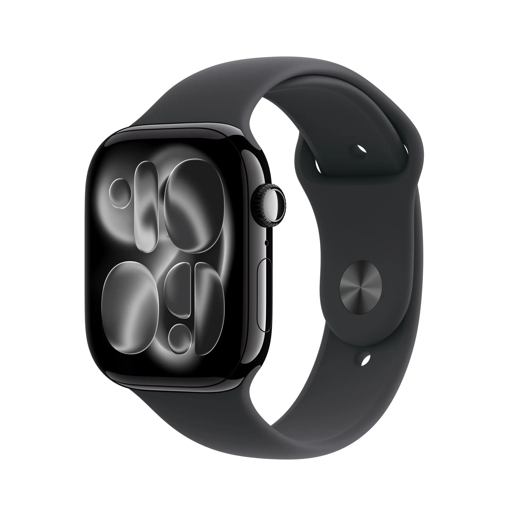 Apple Watch Series 11Gps46Mmjet Black Aluminium Case With Black Sport Band - S/M
