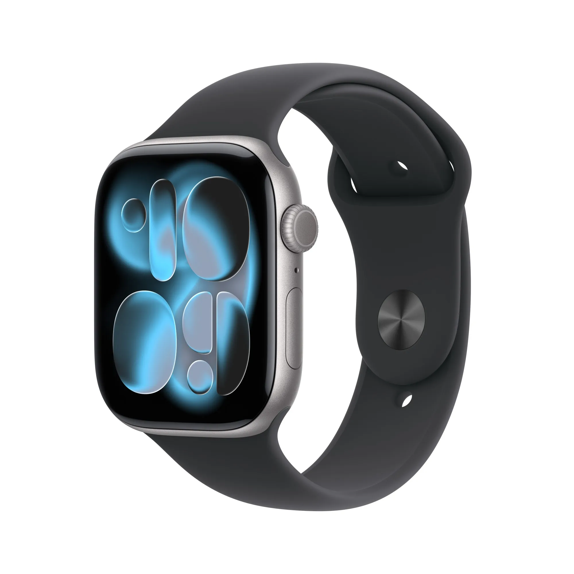 Apple Watch Series 11Gps46Mmspace Grey Aluminium Case With Black Sport Band - S/M