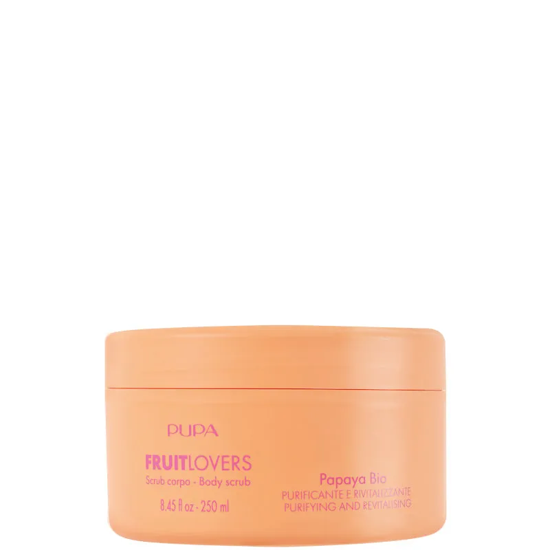 Pupa Papaya Scrub Corpo - FRUIT LOVERS 250 ML - 250 ML