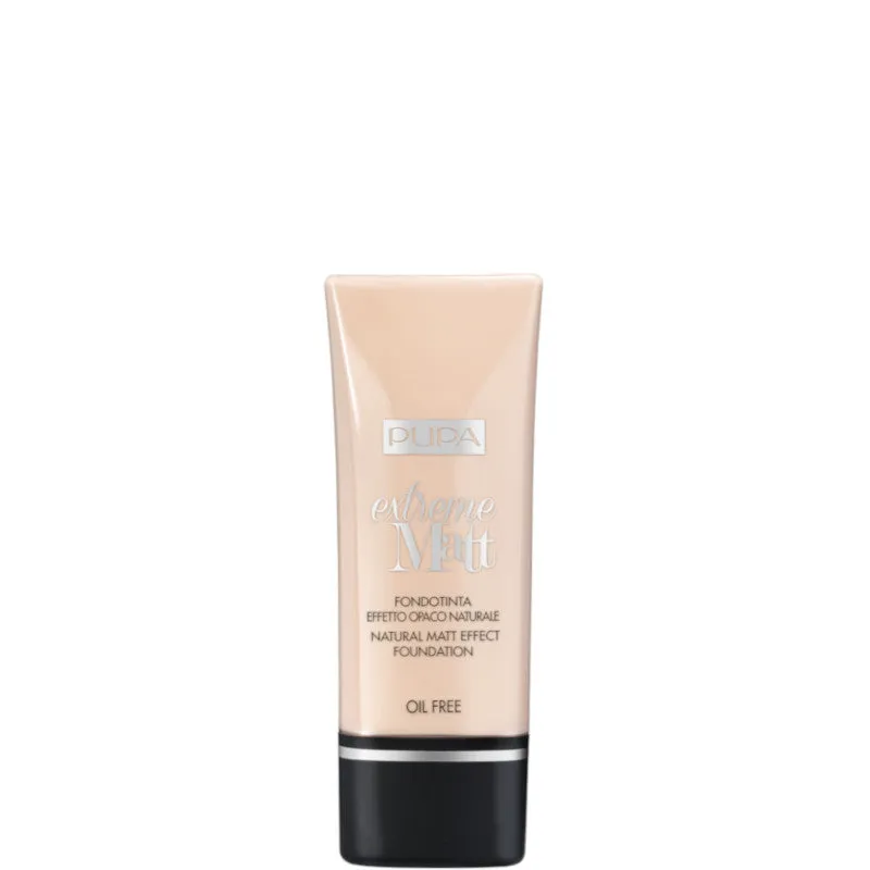 Pupa Extreme Matt - Fondotinta Effetto Opaco Naturale SPF 10* - N. 060 Golden Beige