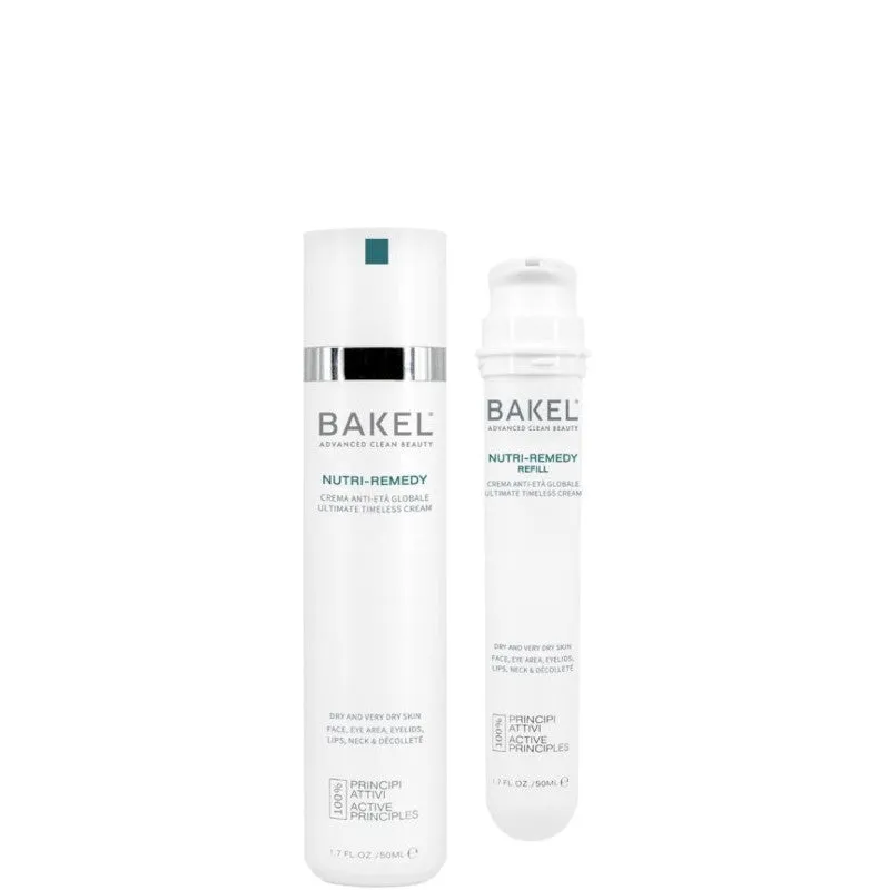 Bakel Bakel NUTRI-REMEDY Crema anti-età globale per pelle da secca a molto secca CASE & REFILL 50 ML - 50 ML