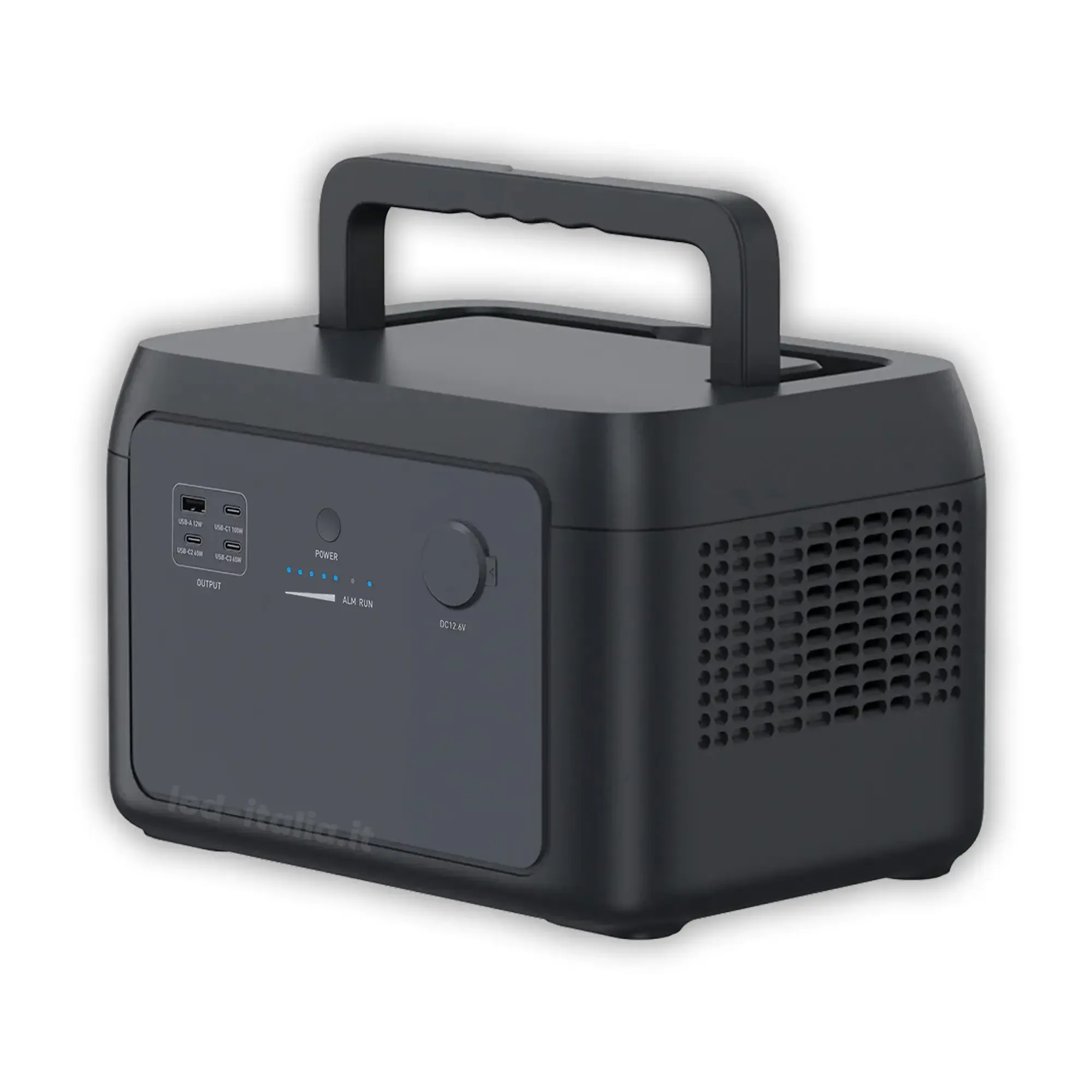 V-TAC Batteria di Espansione LiFePO4 614Wh 51.2V per Power Station 1kW
