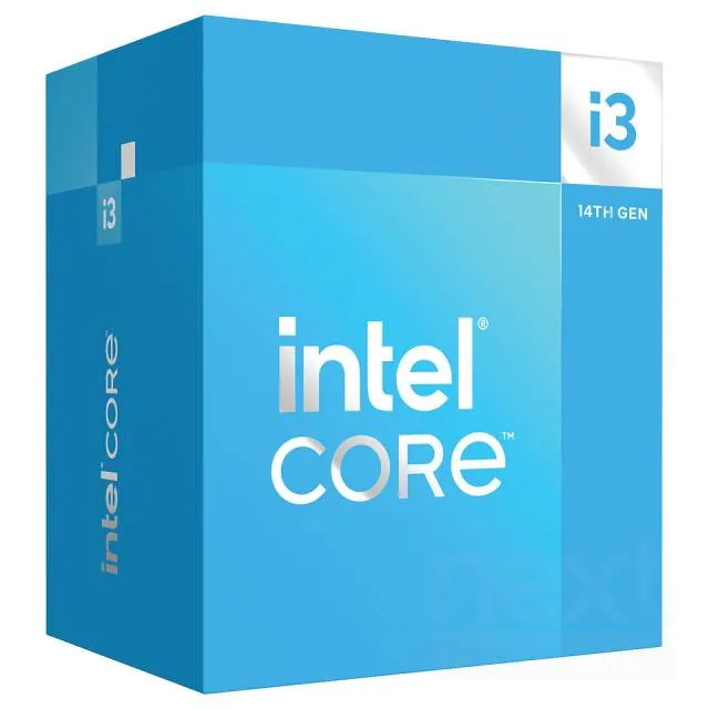 Intel CPU 14th Gen I3-14100 3.5 Ghz 4 Core 8 Thread 12 Mb Cache Lga1700 Socket Box, Graphic Bx8071514100