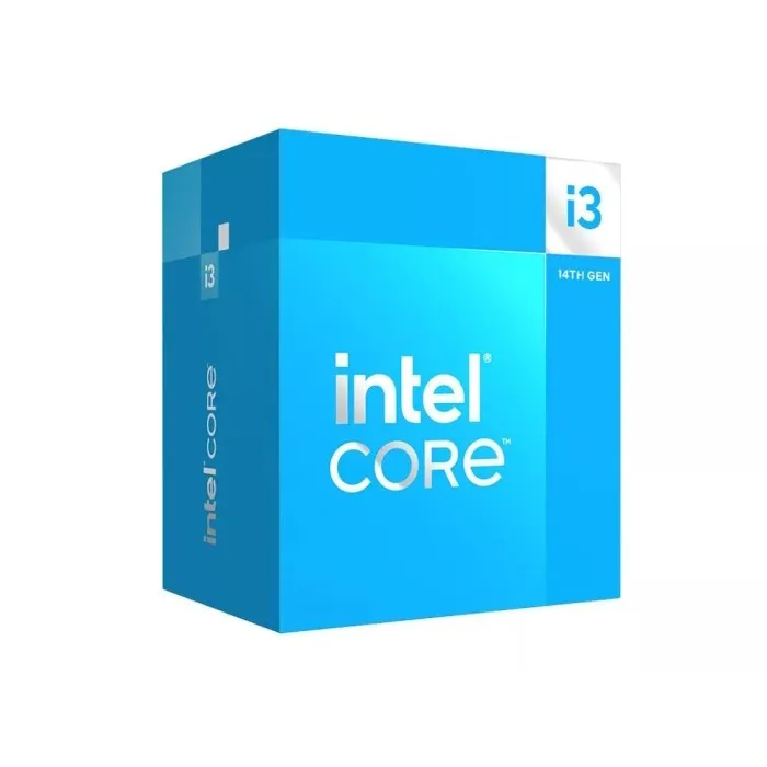 Intel CPU 14th Gen I3-14100f 3.5 Ghz 4 Core 8 Thread 12 Mb Cache Lga1700 Socket Box Bx8071514100f