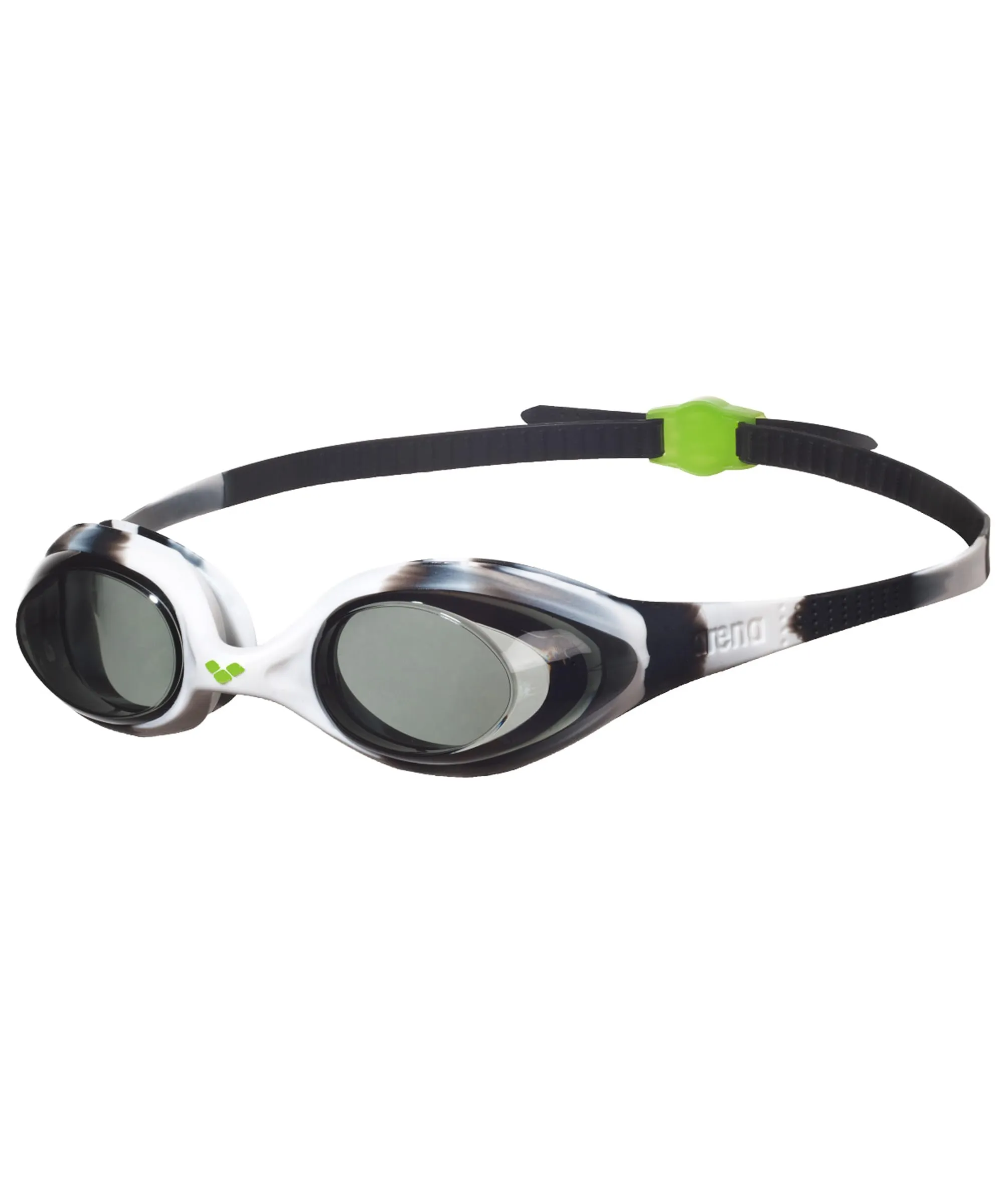 ARENA Spider Junior Occhialini Nuoto per Bambini, Occhialini Piscina con Protezione UV, Ponte Nasale Autoregolante, Guarnizioni in Silicone Ipoallergenico, Trattamento Anti-Appannamento, 6-12 Anni