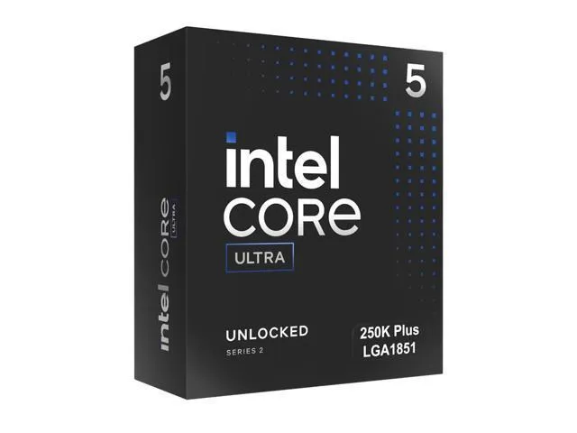 Intel CPU Ultra 5, 250k, Lga 1851, 4.2 Ghz 18 Core, 30 Mb Cache Box, Graphics, No Fan Bx80768250k