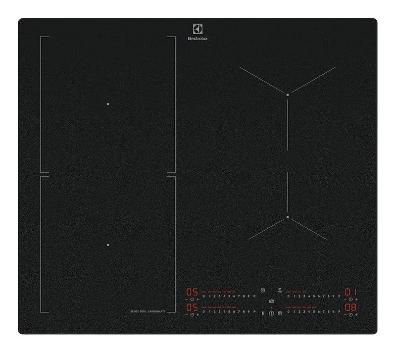 Electrolux Piano Cottura Induzione Serie 700 SenseBoil Kis62453iz Nero