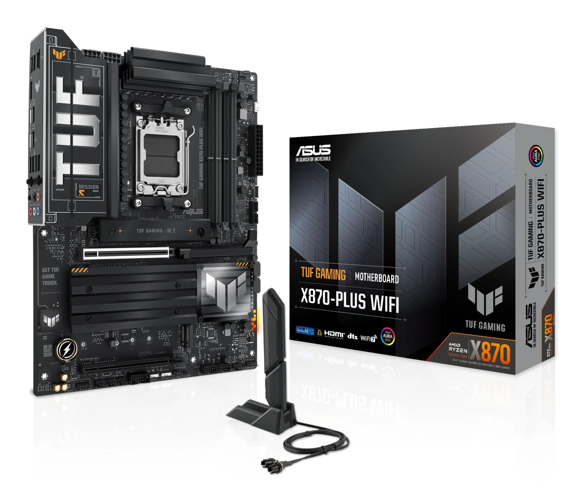 Asus Mb Amd X870ETuf Gaming X870-Plus WifiAm5X870Usb4Wifi7AuraMb