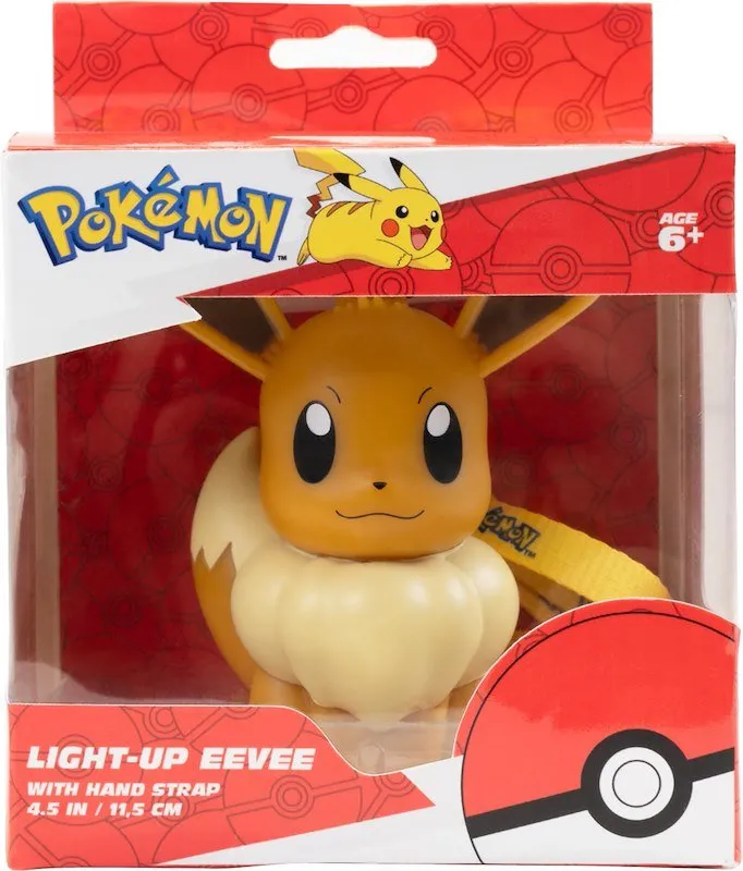 POKEMON - luce tascabile con cinturino licenza ufficiale - Eevee, 11,5 cm