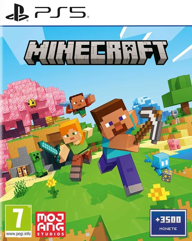 Cidiverte Videogioco Minecraft Ps5