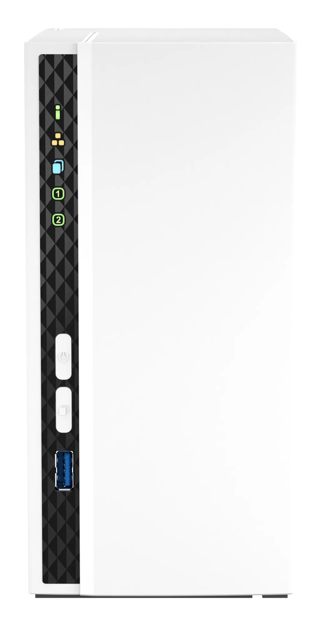 Qnap Nas Tower 2Bay Arm 4Core 2.0Ghz 2Xsata 6Gb/S 3.5/2.5 2Gb Ram On-Board 1Xgbe 1Xusb3.2 Gen1 An