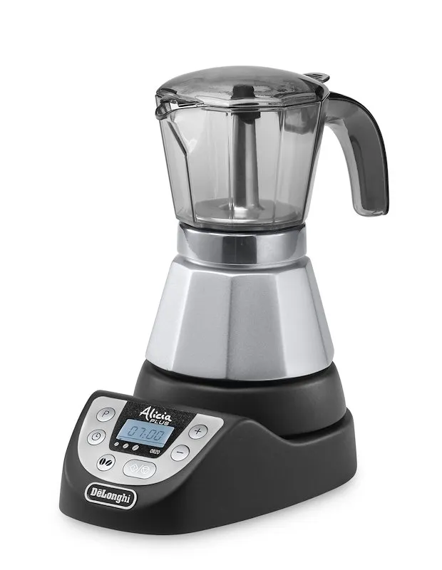 De'Longhi Moka Elettrica Alicia Plus Emkp42.b Grigio/Nero