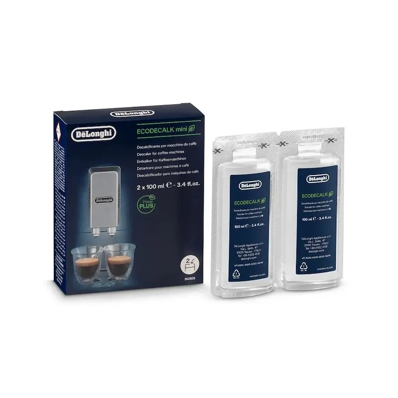 De'Longhi Decalcificante 2Pz EcoDecalk Mini Dlsc200 2x100ml
