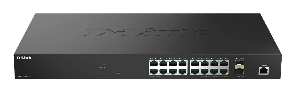 D-Link Switch 18-Port 2.5G Multi-Gigabit Smart Managed Switch With 2 X 10G Sfp+ Ports