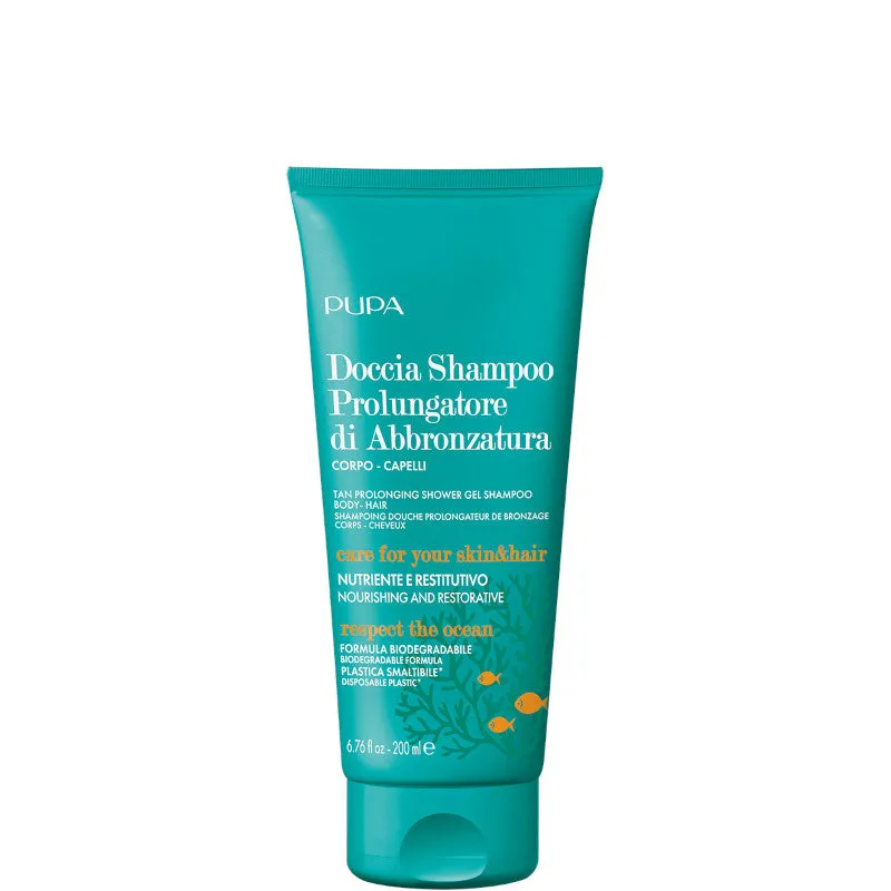 Pupa Doccia Shampoo Prolungatore di Abbronzatura Corpo/Capelli - 200 ML