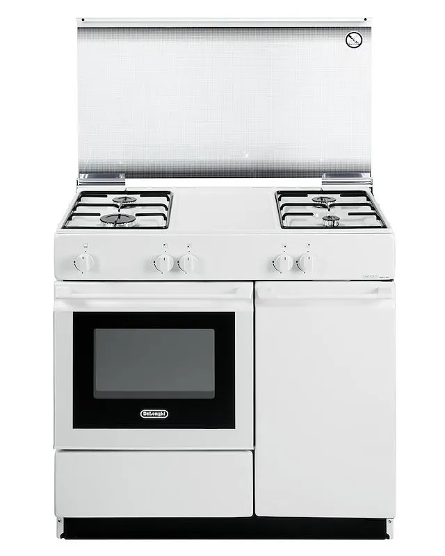 De'Longhi Cucina Piano Gas Forno Gas SGW 854 NM Bianco