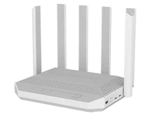 Keenetic Modem/Router Hero 5G Dual Sim, Wi-Fi 6 Ax3000 Mesh, N.1 Porta Da 2,5GB, Smart Switch 4 Port KN-4110-01-EU