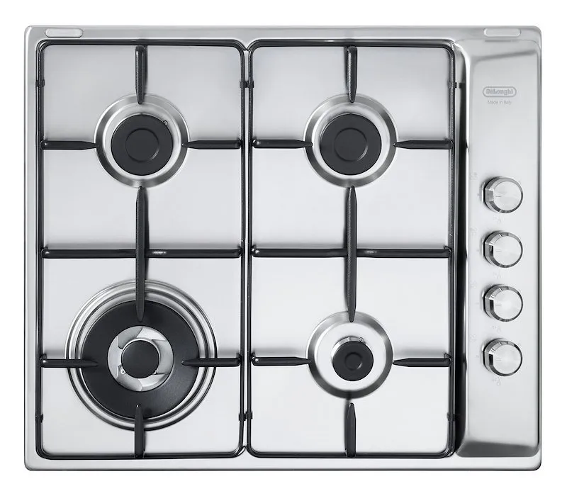 De'Longhi piano cottura gas Dli 46 Asdv inox