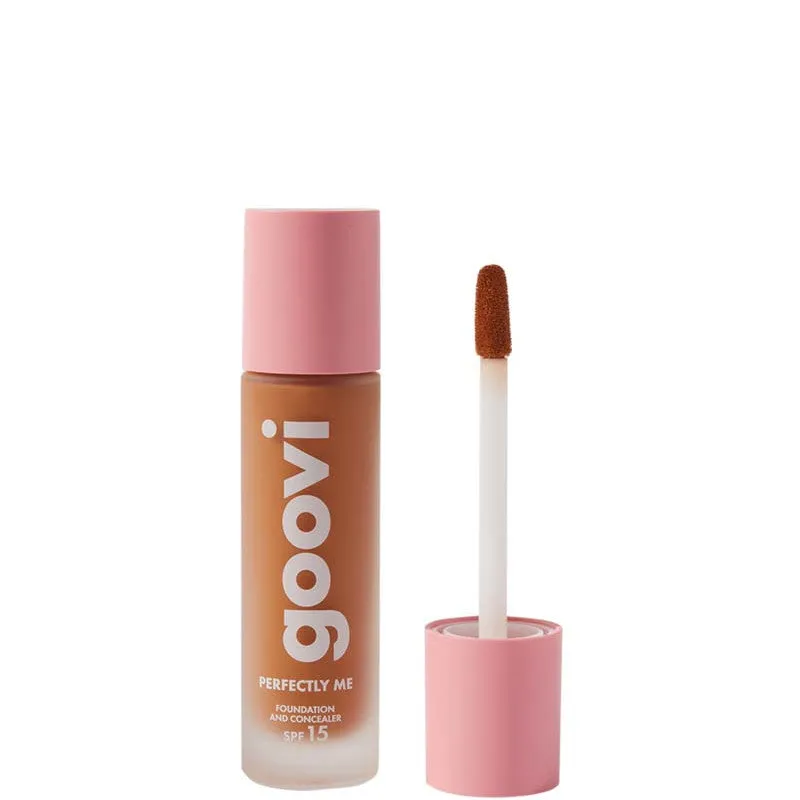 Goovi Goovi Foundation and Concealer SPF 15 - Perfectly Me - N. 17 CINNAMON DEEP - GOLDEN