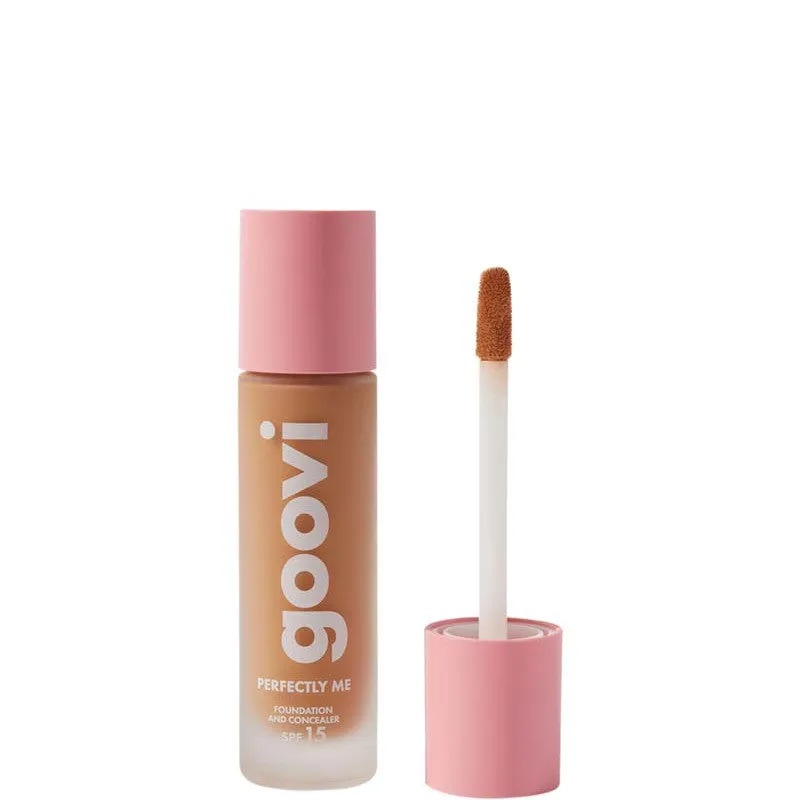 Goovi Goovi Foundation and Concealer SPF 15 - Perfectly Me - N. 14 BEIGE TAN - GOLDEN