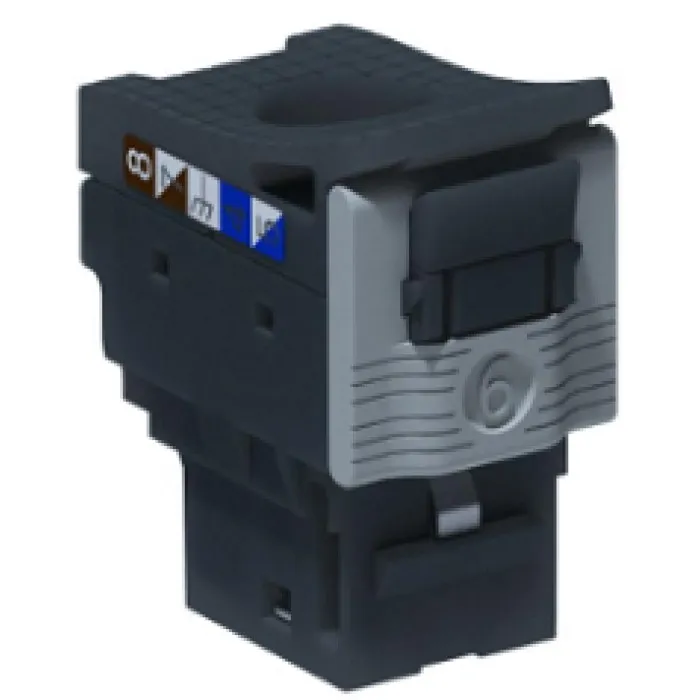 Legrand 24 Prese Cat 6 Utp Lcs Keystone Toolless Rj45 Nero LG-632909