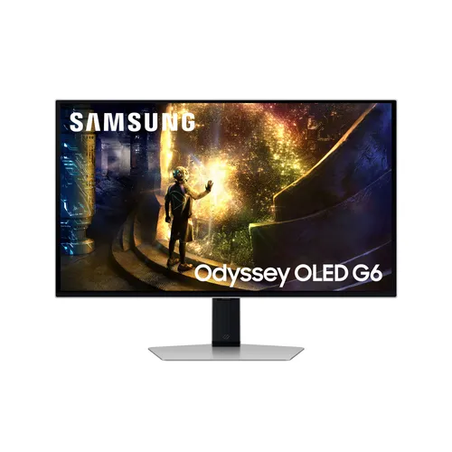 Samsung Monitor Gaming 27 OLED 16:9 QHD 0,03 Ms 200cdm 240hz, Pivot, DP/Hdmi, Odyssey G6 S27dg61 Ls27dg610suxen