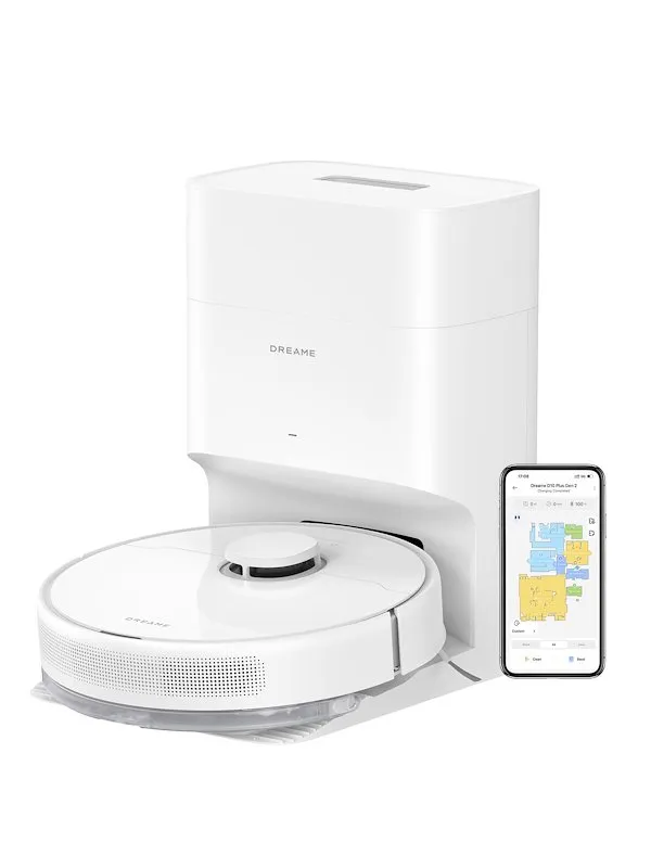 Dreame Robot Aspirapolvere D10 Plus Gen2 Bianco