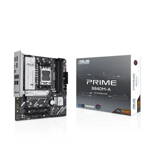 Asus Mb Amd B840, Prime B840m-A-CSM, AM5, Ddr5, Usb, Mb, M2/Sata , 90mb1j10-M0eayc 90mb1j10-M0eayc