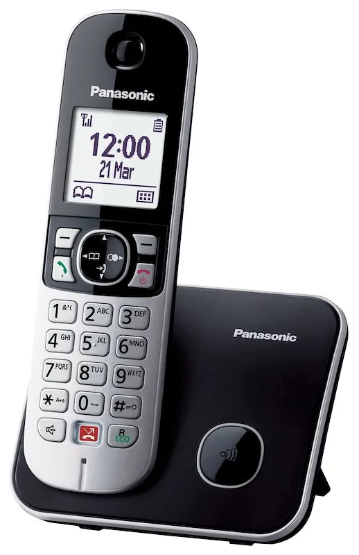 Panasonic - Kx-tg6851jtb Nero-argento