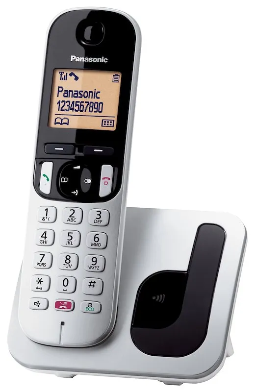 Panasonic cordless Kx-tgc250jts Silver
