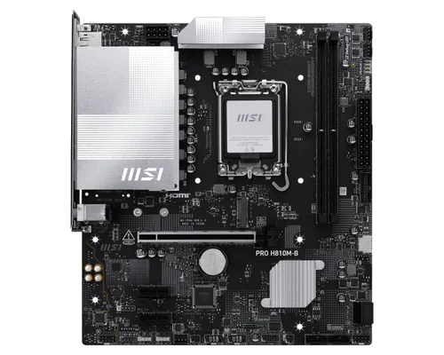Msi Mb H810, Pro H810m-B, Lga1851, 2ddr5, 1pcie H810m-B