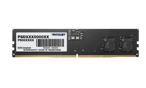 Patriot RAM Dimm 8GB Ddr5 5600mhz PC5-44800 Psd58g560041