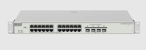 Reyee Switch POE 24 Porte Gigabit, Layer 2+, Cloud Managed, 4 Uplink 10G Sfp+, POE Budget 370w RG-Nbs3200-24gt4xs-P-V2