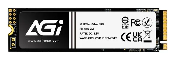 Agi Ssd Interno Ai218 2Tb Dram M.2 Pcie R/W 3200/1700 Tlc Gen 3X4