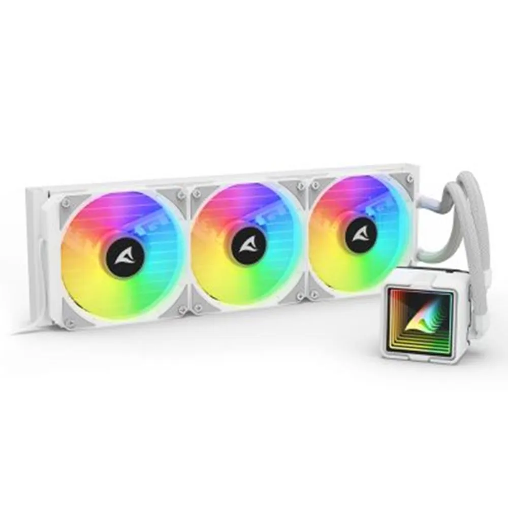 Sharkoon Liquid Cooling S100 Argb Aio White S100 White