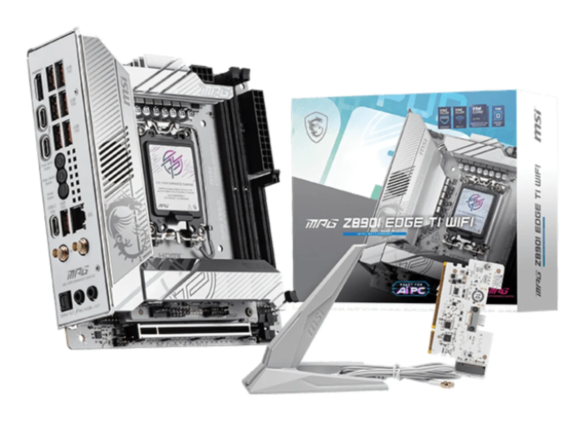 Msi Mb Mpg Z890I Edge Ti Gaming Wifi Std Mpg Z890I Edge Ti WifiZ890Lga18512Ddr51Pci-Ex164M.2