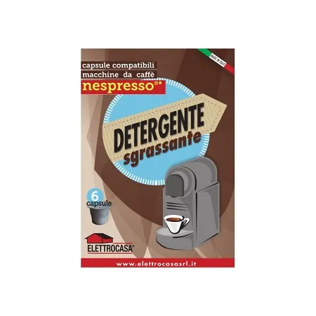 Elettrocasa - As 47 ELETTROCASA AS47 DETERGENTE SGRASSANTE PER NESPRESSO