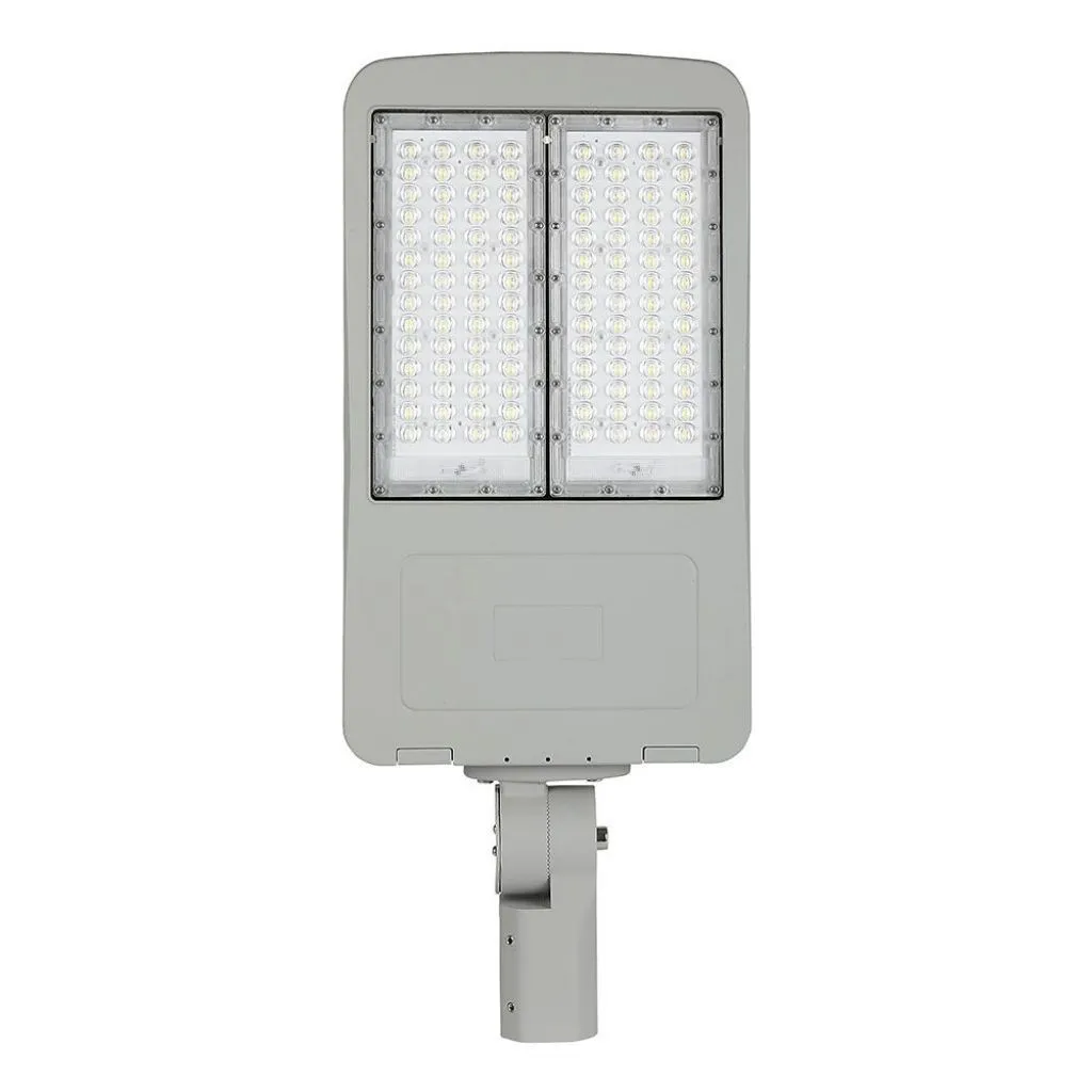 V-TAC PRO Armatura Stradale LED Chip Samsung Classe II 200W 140LM/W Colore Grigio 4000K Dimmerabile IP65