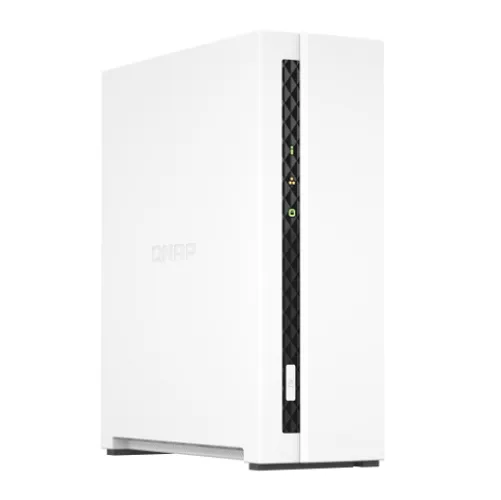 **qnap NAS Tower 1-BAY Arm 4-Core 1.8ghz, 1xsata 6GB/S, 3.5"/2.5", 2GB RAM On-Board, 1xgbe, 1xusb 3 TS-133