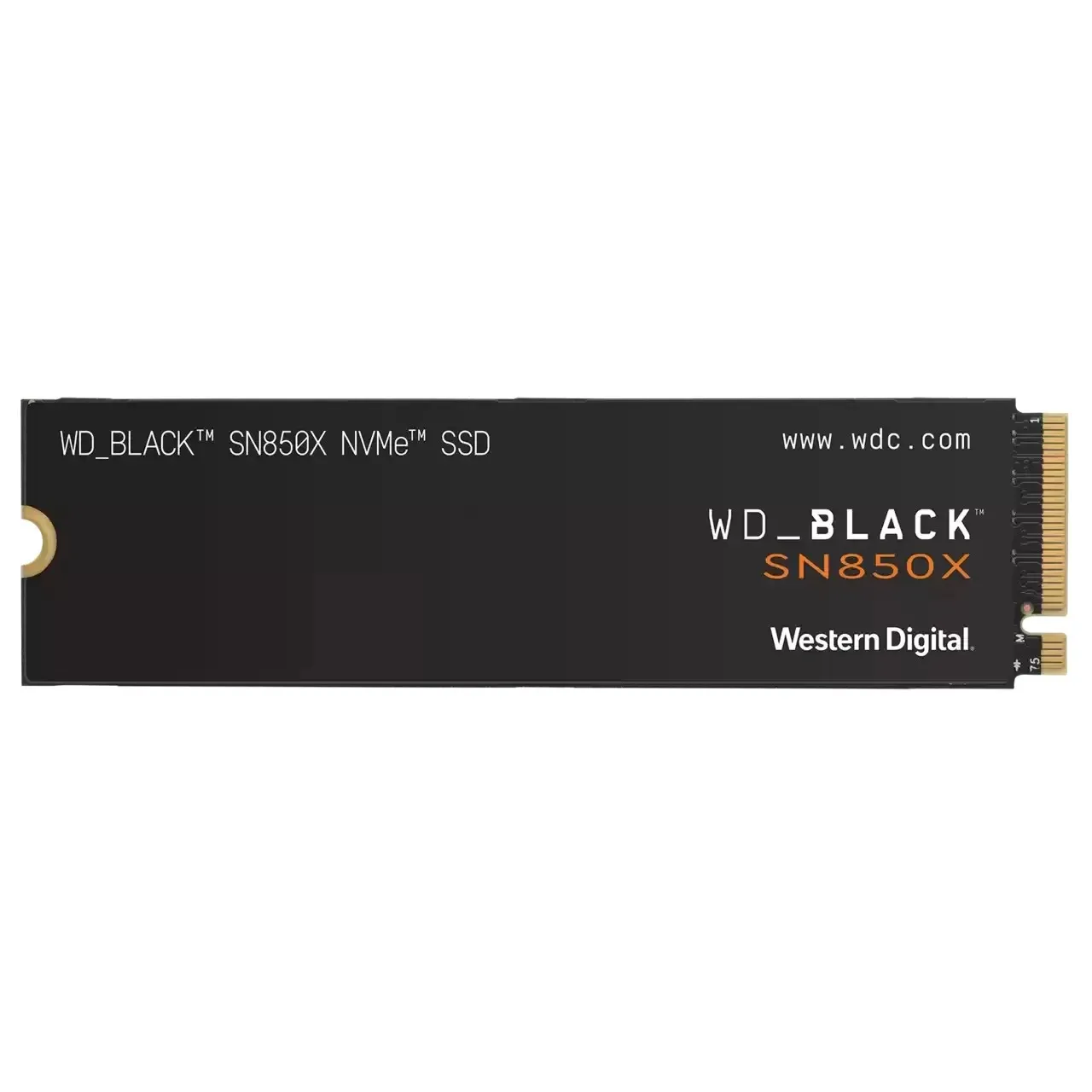 Western Digital SSD Interno Black Sn850x 4TB Nvme M.2 2280 Pcie 4.0 Wds400t2x0e