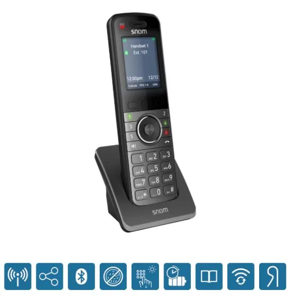 Snom M55 Dect Handset Eu Only For M250 And M500 Solution 00004629