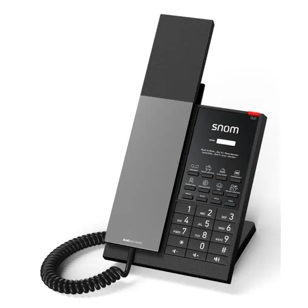 Snom Hospitality Phones HD350A - Hd-Series 1-LINE Next Gen Analog Phone Line-Powered Requires No Battery To Operate 00007030