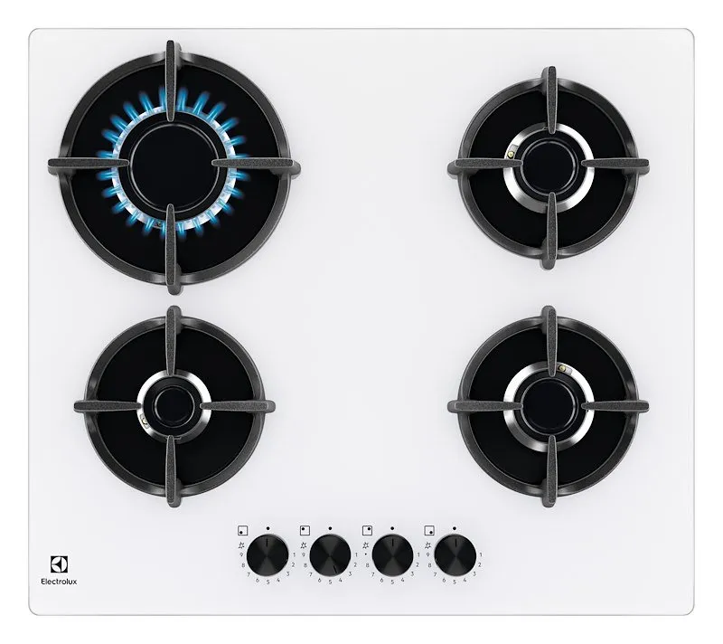 Electrolux Piano Cottura gas da Incasso Egg64272w Serie 600 Bianco