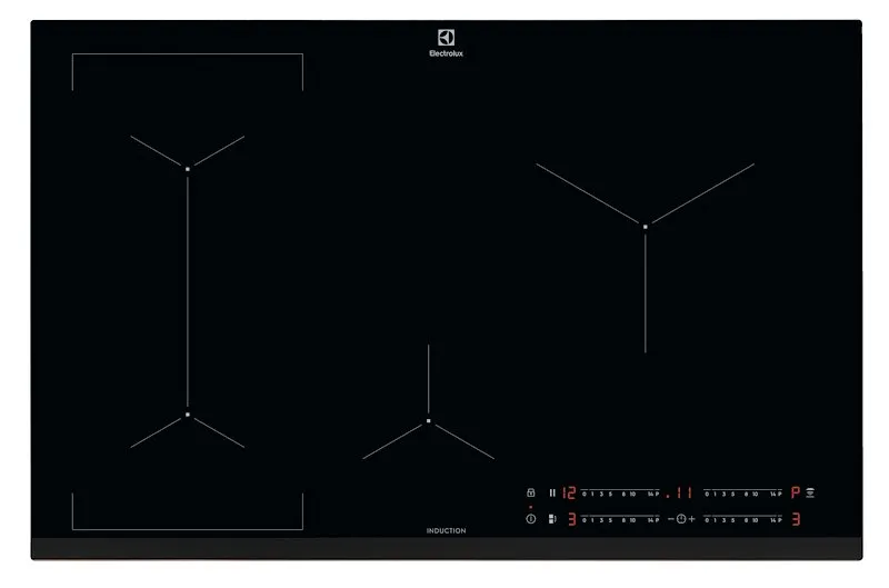 Electrolux Piano cottura induzione Cil83441 Nero