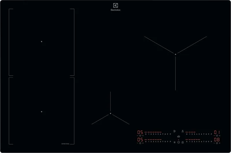 Electrolux Piano cottura induzione Kis82453i Nero