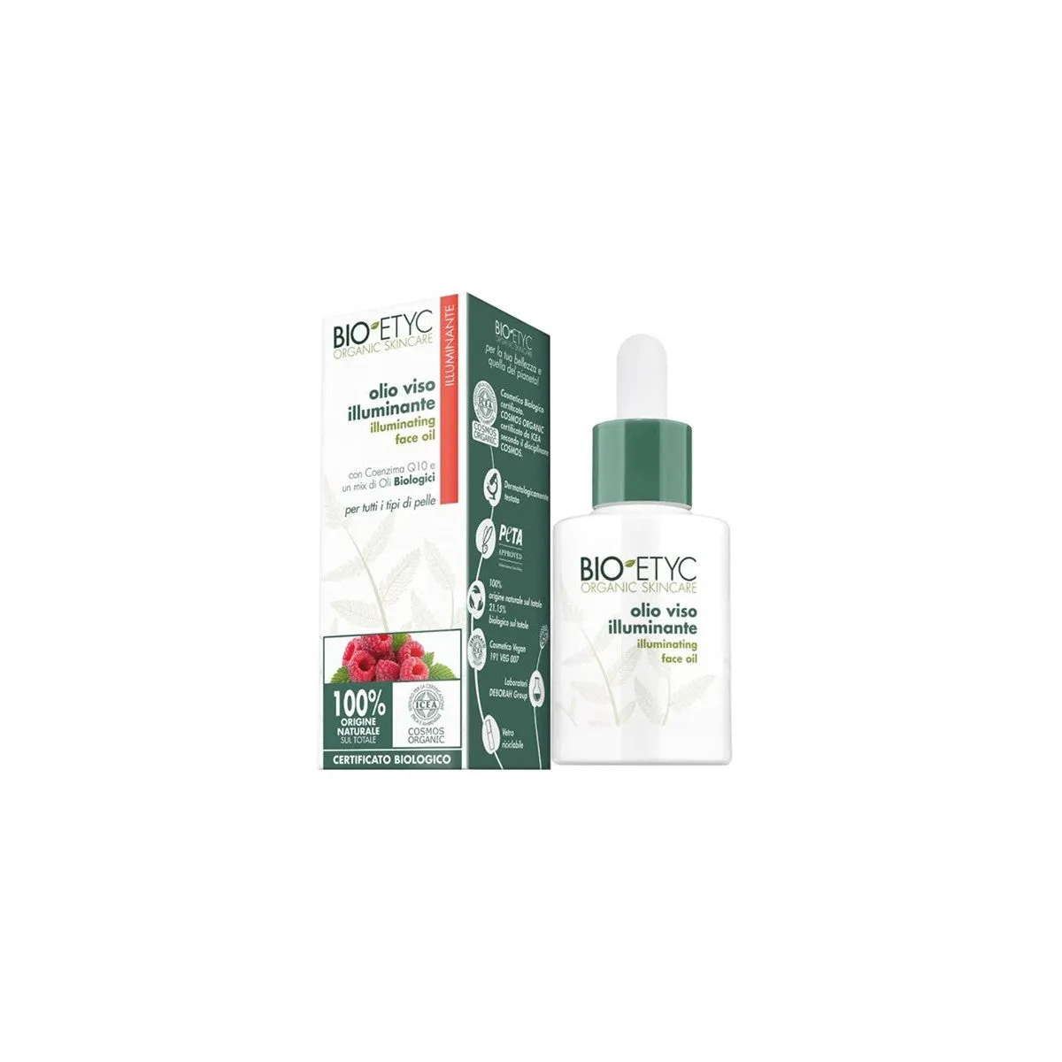 Bioetyc Organic Olio Viso Illuminante 30ML