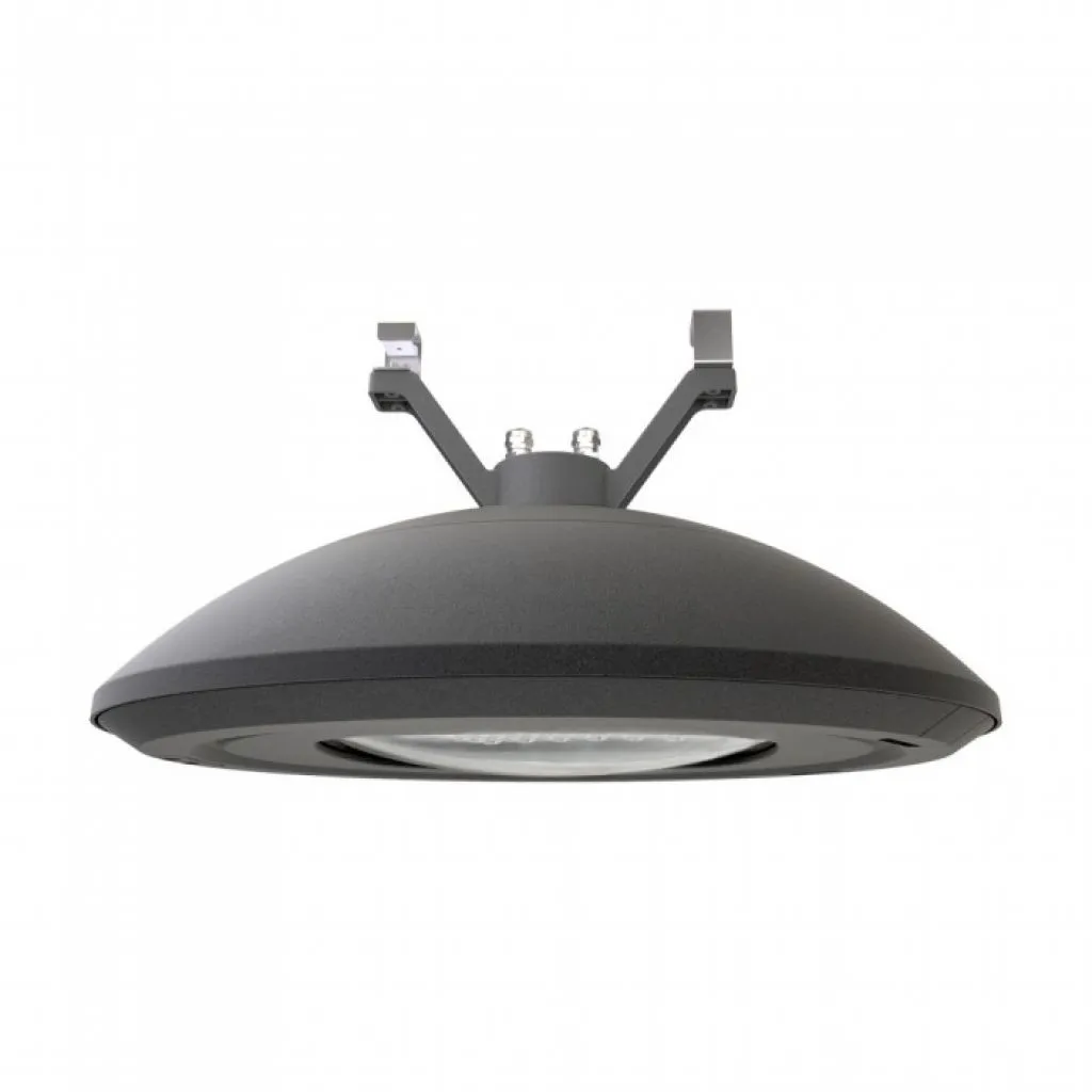 V-TAC PRO Armatura Stradale LED Chip Samsung 100W 130LM/W Classe II Type II-S Colore Grigio 4000K IP65